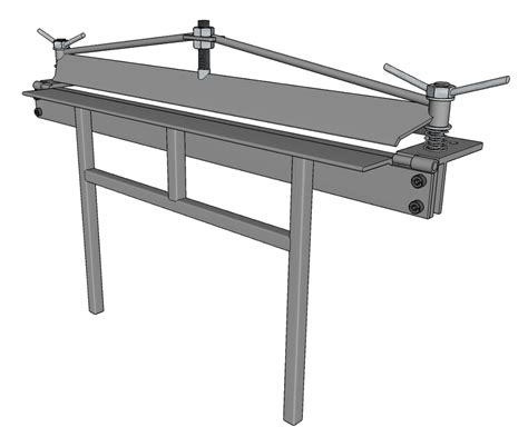 build sheet metal brake|homemade sheet metal brake plans.